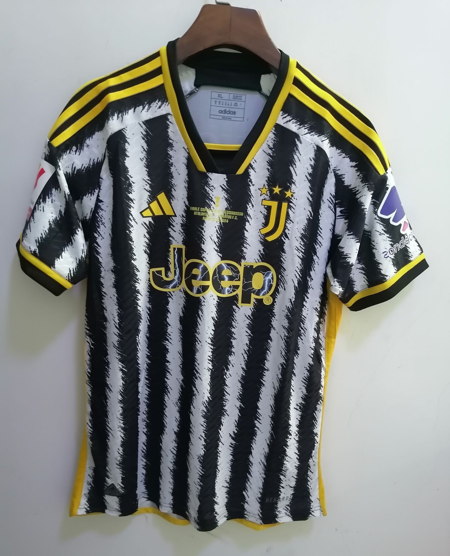 AAA Quality Juventus 23/24 Coppa Italia Final Jersey(Player)